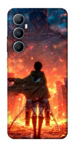 Чехол Attack on titan eren для Realme C65 4G