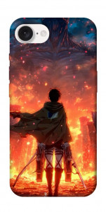 Чохол Attack on titan eren для iPhone 16e