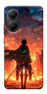 Чехол Attack on titan eren для Xiaomi Poco X7 Pro