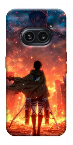 Чохол Attack on titan eren для Nothing Phone (2a)