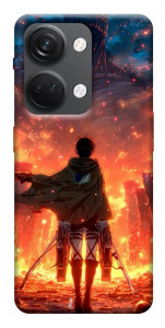 Чехол Attack on titan eren для OnePlus Nord 3