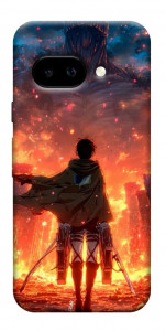 Чехол Attack on titan eren для Google Pixel 9a