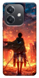 Чохол Attack on titan eren для Oppo A40m