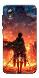 Чохол Attack on titan eren для ZTE Blade A3 (2019)