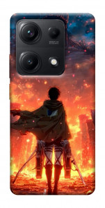 Чехол Attack on titan eren для Xiaomi Redmi Note 14S