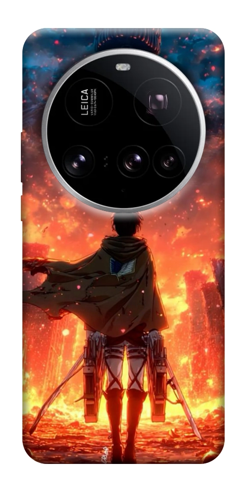 Чехол Attack on titan eren для Xiaomi 15 Ultra