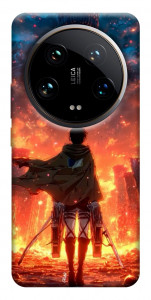 Чехол Attack on titan eren для Xiaomi 14 Ultra