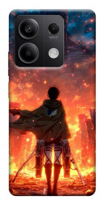 Чохол Attack on titan eren для Xiaomi Redmi Note 13 5G