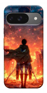 Чехол Attack on titan eren для Google Pixel 10 Pro