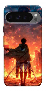 Чохол Attack on titan eren для Google Pixel 10 Pro XL