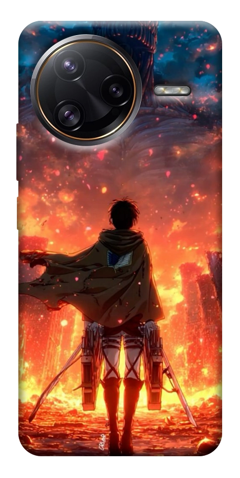 Чехол Attack on titan eren для Xiaomi Poco F7 Ultra