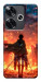 Чехол Attack on titan eren для Xiaomi Poco F6