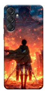 Чохол Attack on titan eren для Galaxy M55