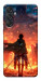 Чехол Attack on titan eren для Galaxy M55