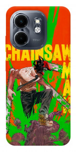 Чохол Chainsaw man для Infinix Hot 50i