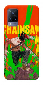 Чехол Chainsaw man для Vivo V21