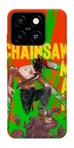 Чохол Chainsaw man для ZTE Blade A55 4G