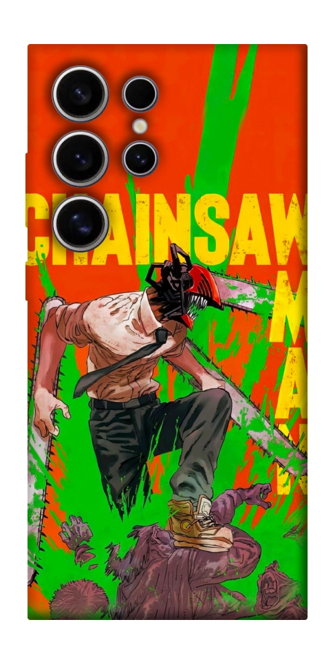 Чехол Chainsaw man для Galaxy S25 Ultra