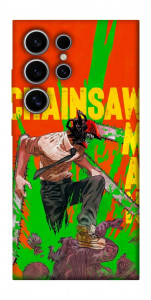 Чохол Chainsaw man для Galaxy S25 Ultra