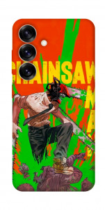 Чохол Chainsaw man для Galaxy S25+