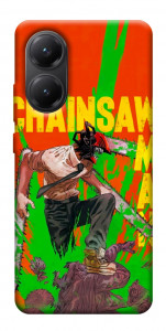 Чехол Chainsaw man для Xiaomi Poco X7 Pro
