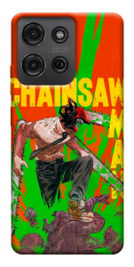 Чехол Chainsaw man для Motorola Moto G75 5G