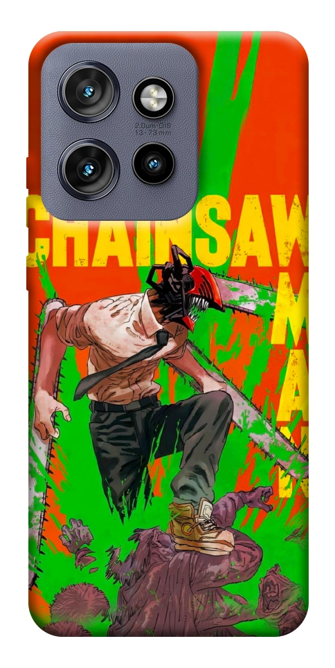 Чехол Chainsaw man для Motorola Edge 50 Neo