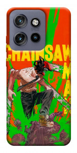 Чехол Chainsaw man для Motorola Edge 50 Neo