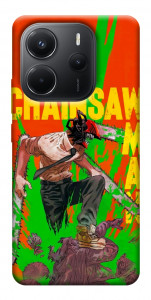 Чехол Chainsaw man для Xiaomi Redmi Note 14 4G (Europe version)