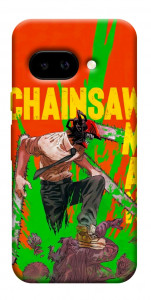 Чехол Chainsaw man для Google Pixel 9a