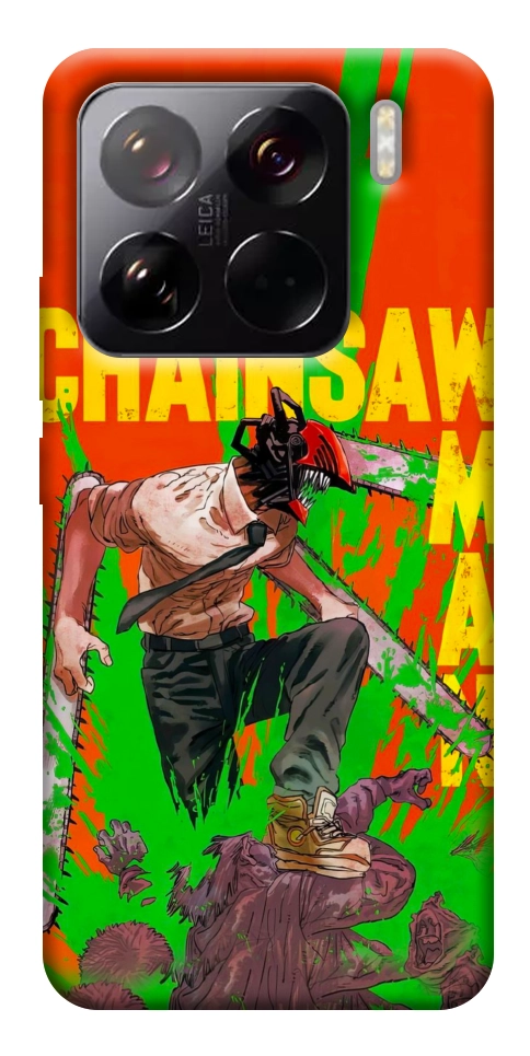 Чехол Chainsaw man для Xiaomi 15 Pro