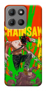 Чехол Chainsaw man для Motorola Moto G15 4G
