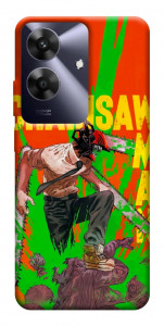 Чохол Chainsaw man для Realme Note 60
