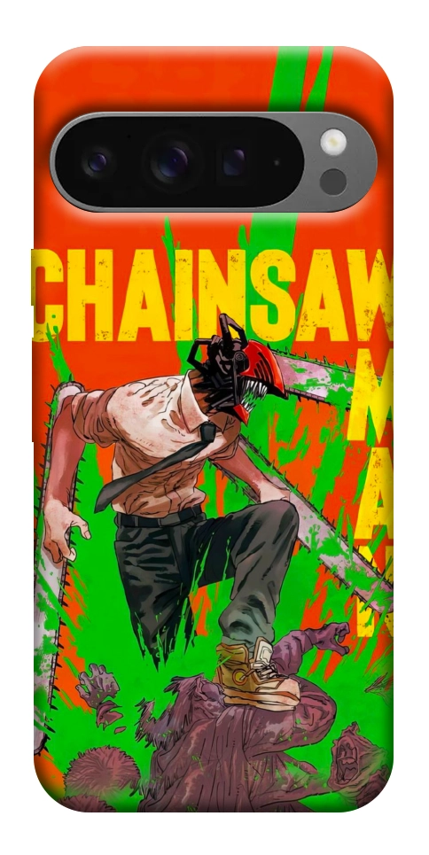 Чохол Chainsaw man для Google Pixel 10 Pro XL