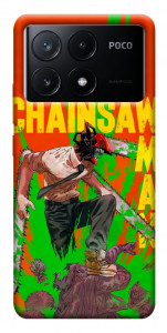 Чохол Chainsaw man для Xiaomi Poco X6 Pro