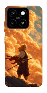Чохол Demon slayer kyojuro для ZTE Blade A55 4G