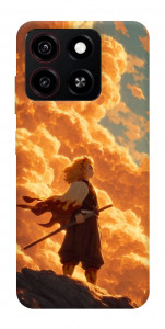 Чехол Demon slayer kyojuro для ZTE Blade A35 4G