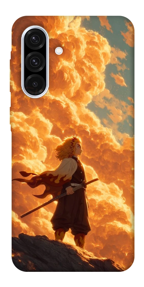 Чохол Demon slayer kyojuro для Galaxy A56 5G