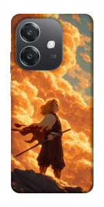 Чехол Demon slayer kyojuro для Oppo А3х 4G
