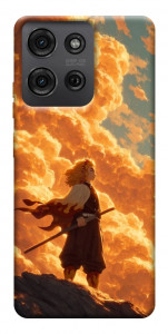 Чехол Demon slayer kyojuro для Motorola Moto G75 5G