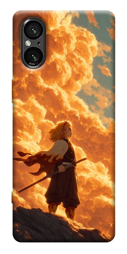 Чехол Demon slayer kyojuro для Sony Xperia 5 V