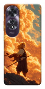 Чехол Demon slayer kyojuro для Oppo A60 4G