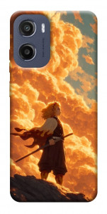 Чехол Demon slayer kyojuro для Motorola Moto G05