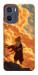 Чехол Demon slayer kyojuro для Motorola Moto G05