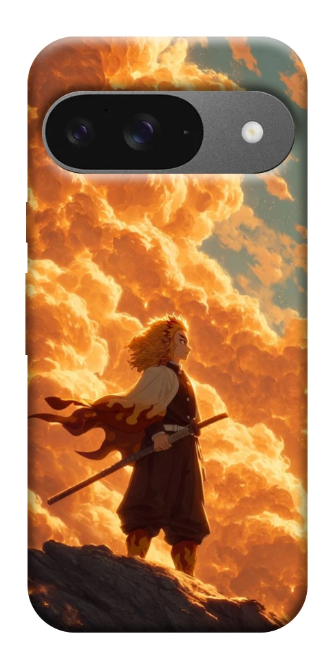 Чехол Demon slayer kyojuro для Google Pixel 10 Pro
