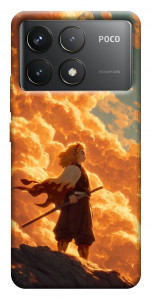Чохол Demon slayer kyojuro для Xiaomi Poco F6 Pro