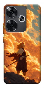 Чехол Demon slayer kyojuro для Xiaomi Poco F6