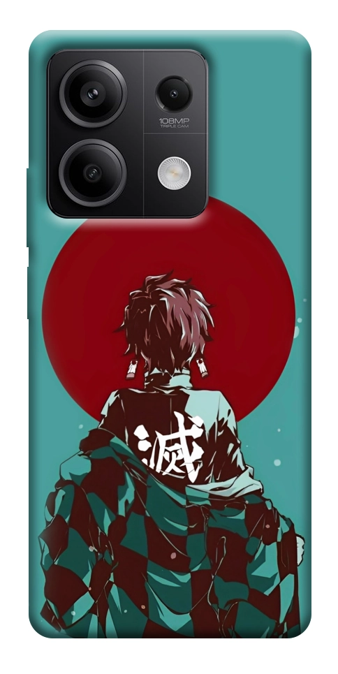 Чохол Demon slayer tanjiro для Xiaomi Redmi Note 13 5G