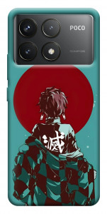 Чохол Demon slayer tanjiro для Xiaomi Poco F6 Pro