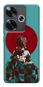 Чехол Demon slayer tanjiro для Xiaomi Poco F6